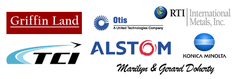 Our Sponsors: Griffin Land, TCI, Otis, Alstom, Marilyn, Konica Minolta, RTI International Metals, Inc.